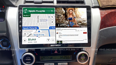 Màn hình DVD Android xe Toyota Camry 2012 - 2014 | Gotech GT8 